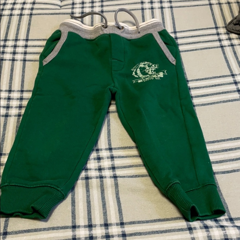 Green Toddler Sweats.